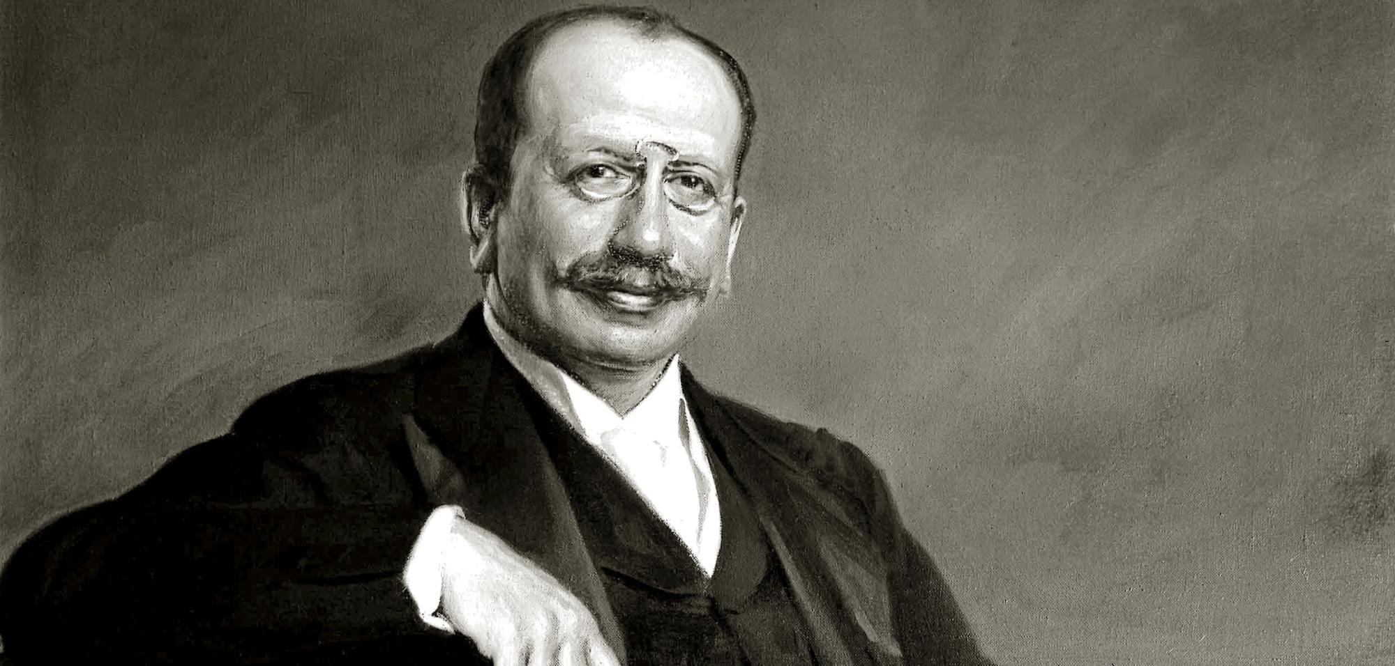 Albert Ballin Gruender der Auswandererhallen Ballinstadt Hamburg